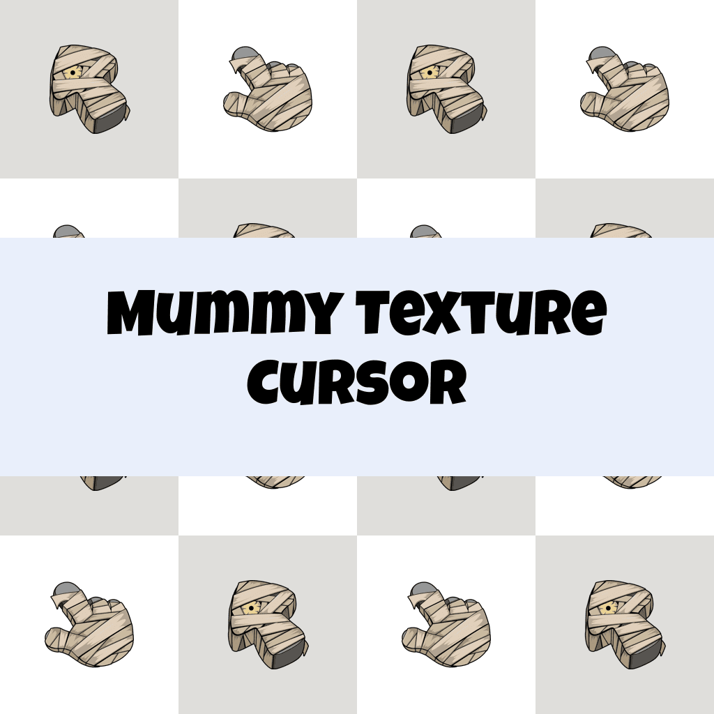 Preview Mummy Texture cursor custom cursor pack
